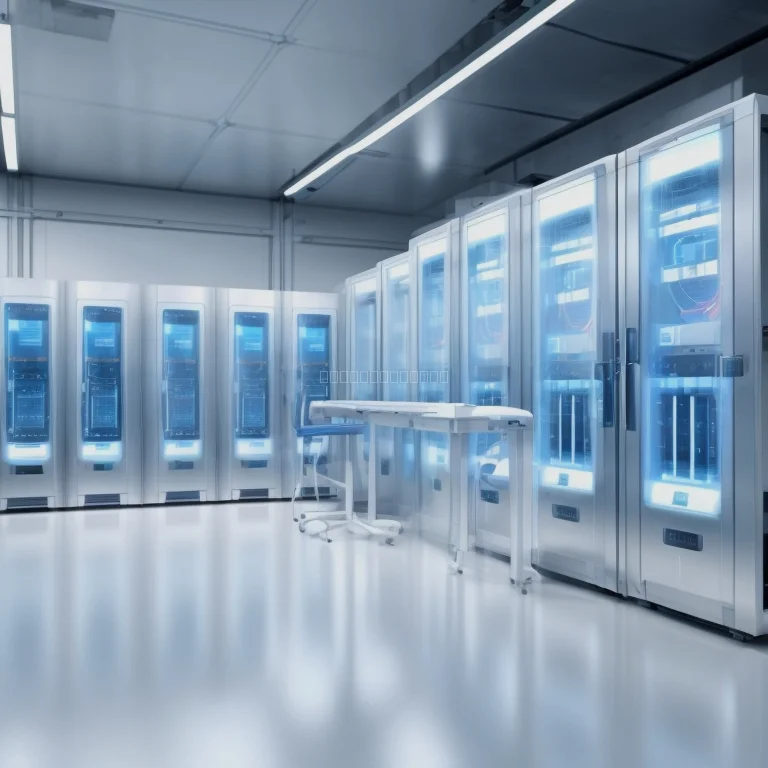 AI搭載冷凍保管システムのイメージ